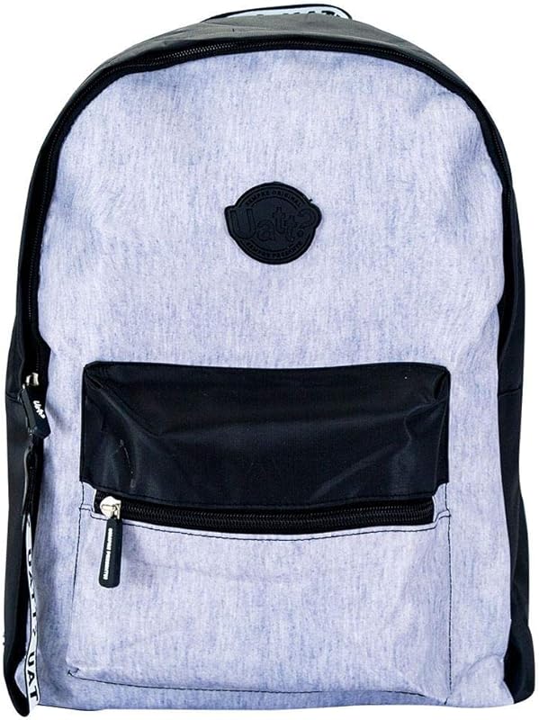 Mochila Pop Porta Notebook Preto e Cinza Uatt?