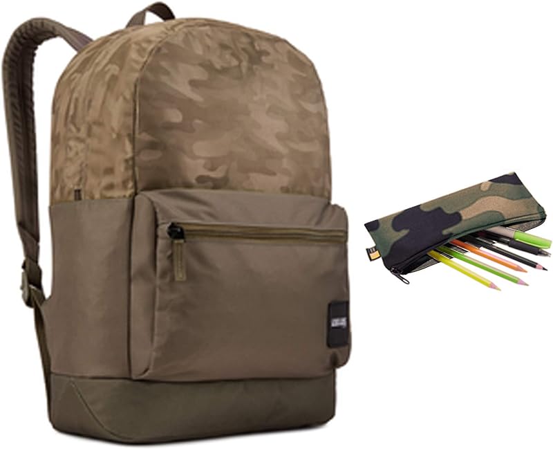 Mochila Case Logic Founder Laptop 15,6 + Estojo, Olive Night