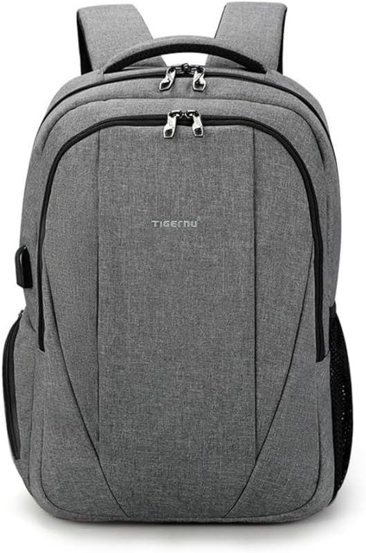 Mochila Leve Reforçada Masculina Feminina Casual para Laptop Notebook 15.6″ com Saida USB Tigernu