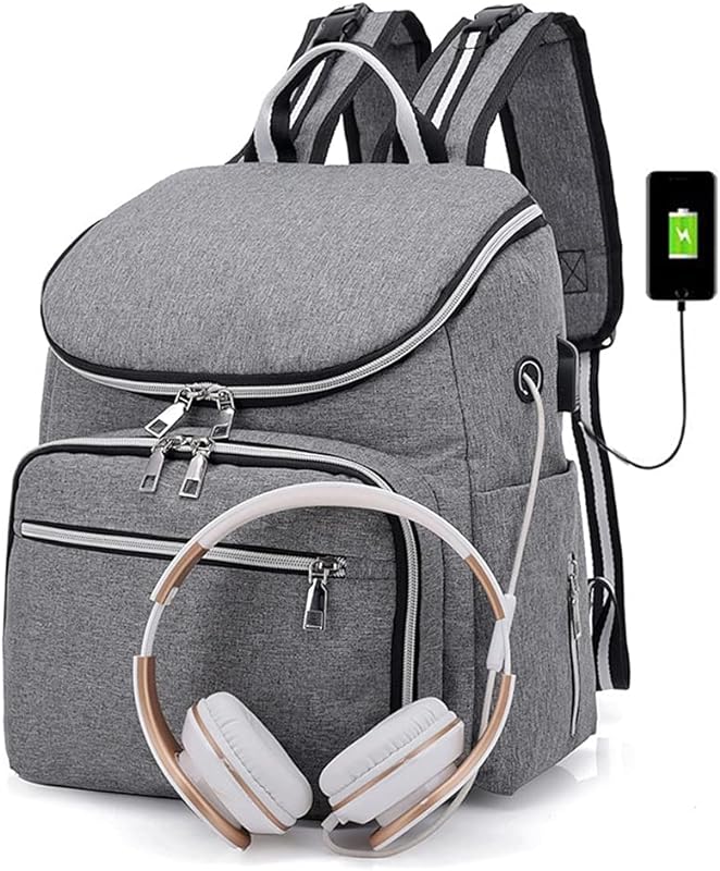 Mochila Para Viagem Faculdade Trabalho Saída Fone E Usb