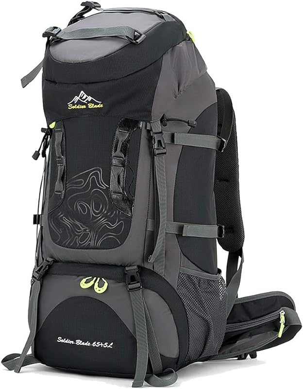 lifcasual Mochila 70L Camping Caminhada Mochila de Viagem à prova d’água Grande ty Mochila de Viagem