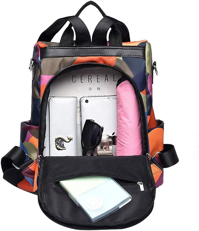 Mochila Oxford de tecido à prova d’água, estampa moderna, camuflada, bolsa de viagem, mochila escolar para esportes ao ar livre