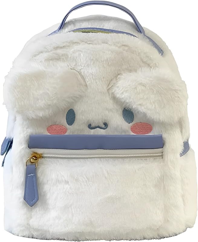 Linda menina pequena mochila de pelúcia Kawaii desenho animado japonês anime peludo bolsa lazer mochila diária mochila escolar mochila livro Linda menina pequena mochila de pelúcia Kawaii desenho animado japonês anime peludo bolsa lazer mochila diária mochila escolar mochila livro