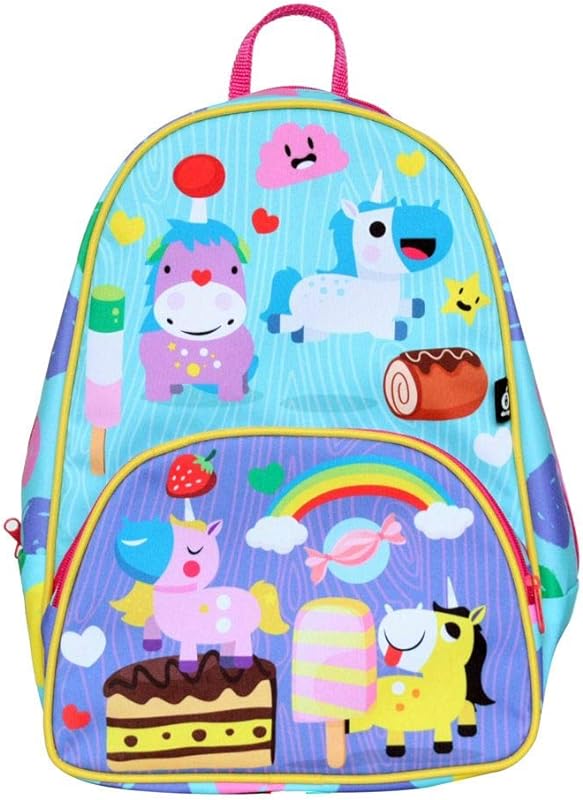 Mochila infantil unicórnios