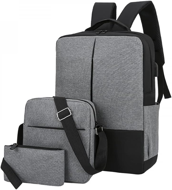 NUTOT C222 Conjunto de Mochila Masculina de 3 Peças Mochila Portátil Feminina Bolsa de Ombro Pequeno Bolso de Viagem Escola Trabalho de Negócios Adapta-se a Laptop leve NUTOT C222 Conjunto de Mochila Masculina de 3 Peças Mochila Portátil Feminina Bolsa de Ombro Pequeno Bolso de Viagem Escola Trabalho de Negócios Adapta-se a Laptop leve