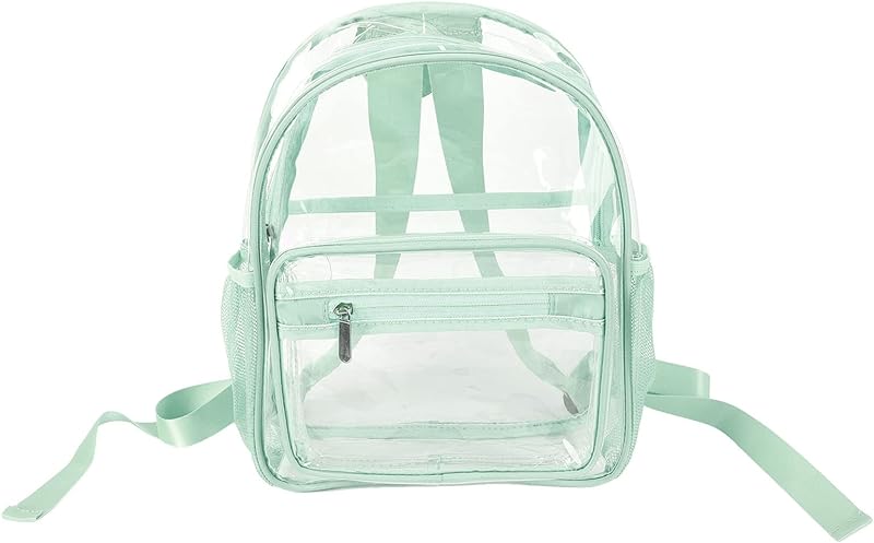 Mochila Transparente, Mochila Transparente Feita de PVC Ecológico e Resistente à água para Viagens