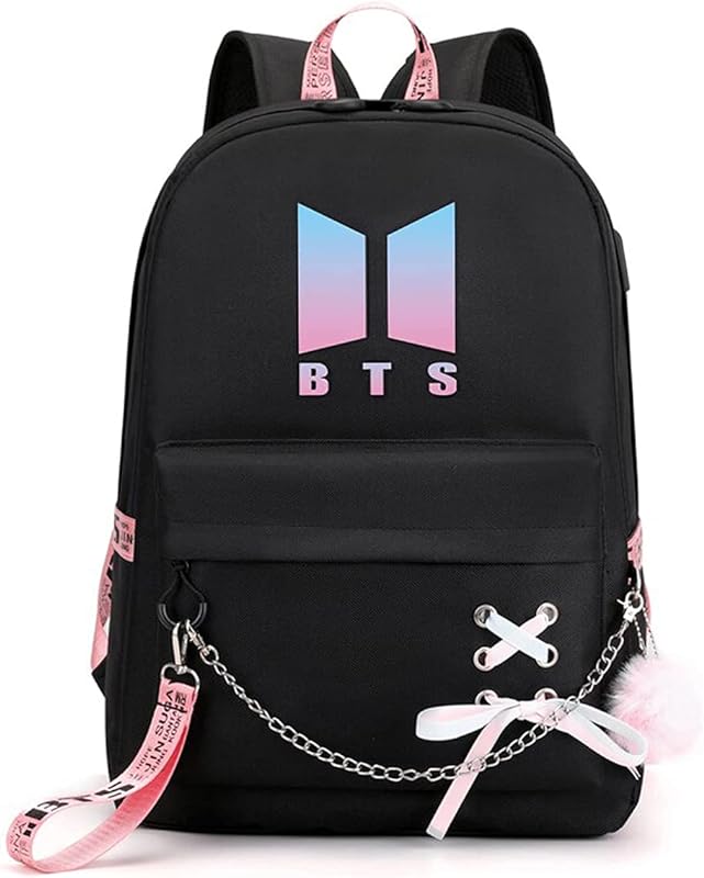 Mochila KPOP BTS Jimin Suga Jin Taehyung V Jungkook coreana casual mochila para laptop bolsa escolar