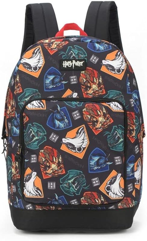 Mochila Costas Escolar Harry Potter – Casas de Hogwarts