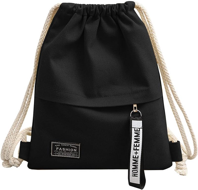 Cordão para Meninos, Ginástica Leve para Meninas, Mochila com cordão saco corda mochila esportiva saco ginástica, lona para meninos meninas Fovolat
