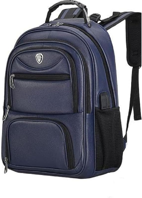 Mochila masculina/feminina trabalho, notebook, escolar, reforçada, mochila azul