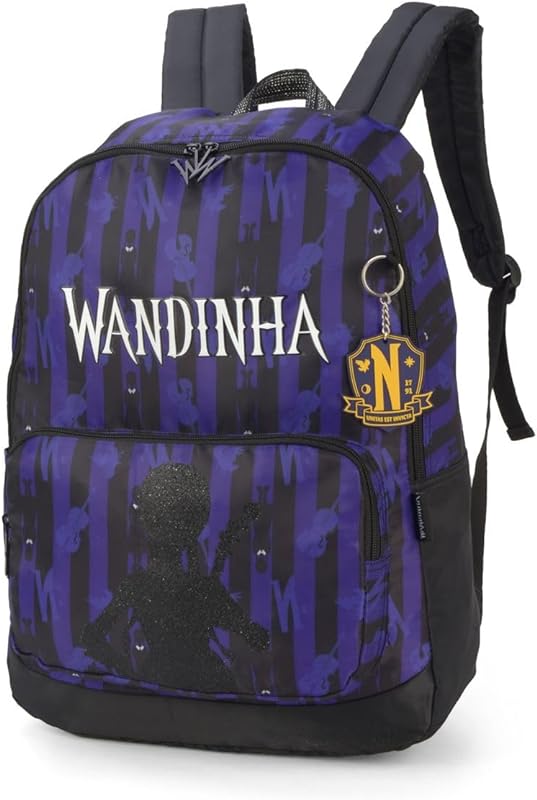 Mochila Feminina Escolar Costas Wandinha 47262