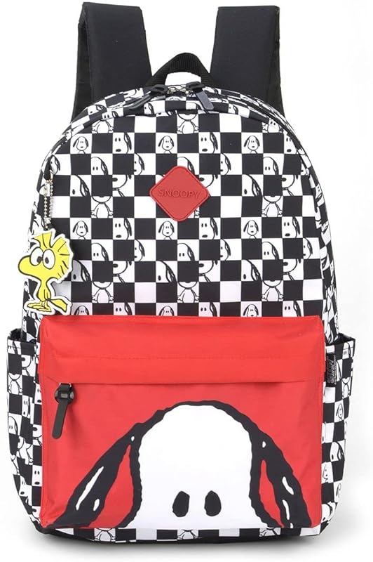 Mochila de Costas Snoopy Quadriculada by Luxcel Ref.46369