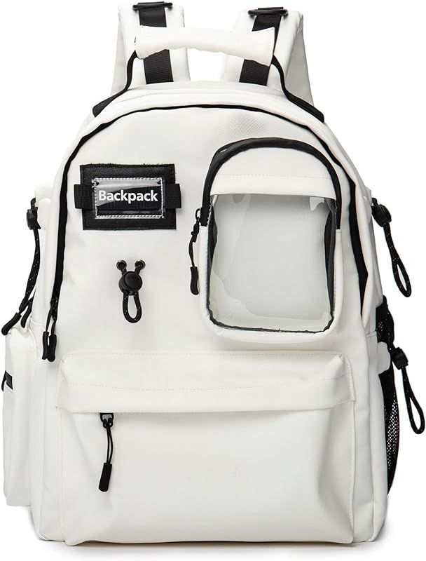 Mochila de estudante universitário de moda simples mochila casual de estudante do ensino médio de grande capacidade unissex