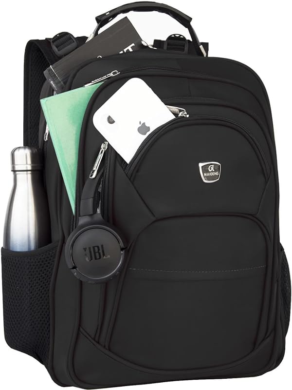 Mochila Masculina Executiva Notebook 15.6 16 17 Polegadas Cor: Preto
