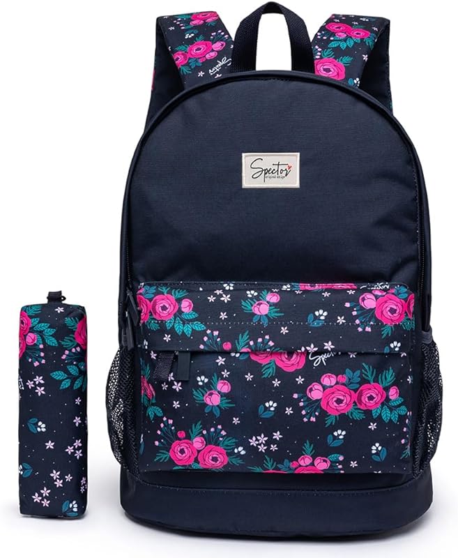 Mochila Feminina Escolar Spector Estampada Casual Trabalho Reforçada