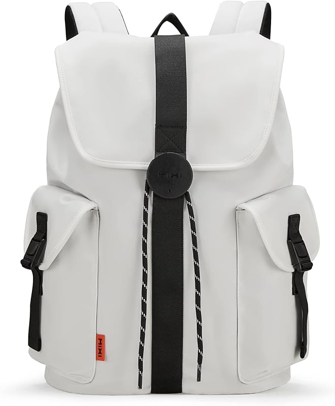 Mixi Mochila de viagem para laptop para mulheres e homens, serve para laptop de 16 polegadas, bolsas leves para estudantes universitários, 43 cm