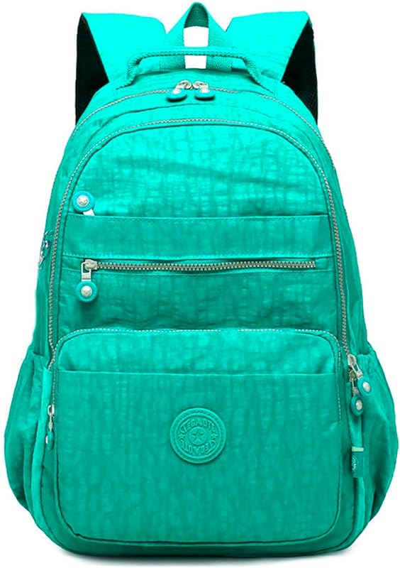 Mochila Bolsa Fofa Feminina Kawaii Fashion Viagem Estudante Casual Faculdade Impermeável Verde