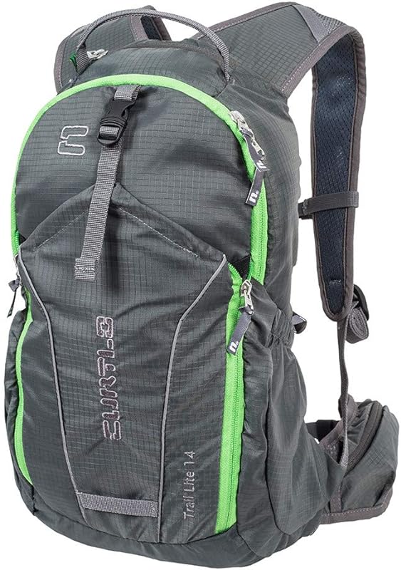 Tam. Único, Cinza-Verde, Mochila Técnica Trail Lite 14L Adulto Unissex, Cinza-Verde, Único