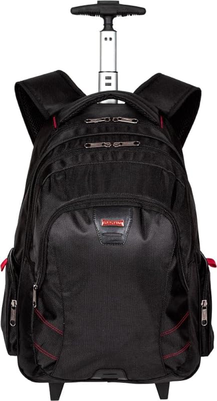 Mochila Carrinho Laptop 2 em 1 Sestini Harvest Preto