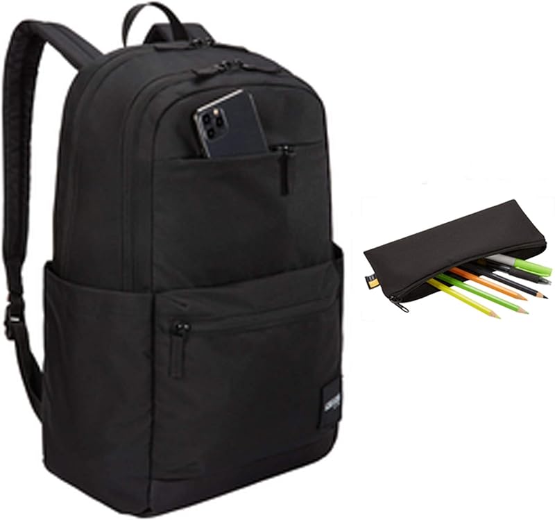 Mochila Case Logic Uplink Black 15.6” + Estojo
