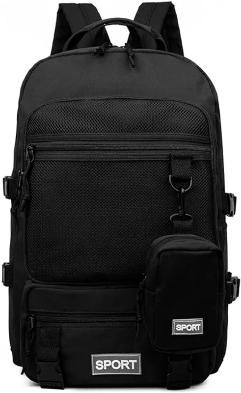 Mochila De Costas Bolsa Fofa Feminina Impermeável Escolar Kawaii Para Notebook Preta Linda