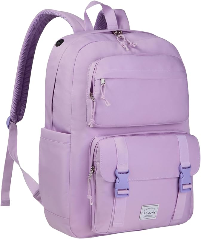 Mochila para Homem/Mulher, VASCHY Mochila de Viagem Mochila Escolar Feminina Masculina Mochilas Grande para o Ensino Secundário/Universitário/Trabalho/Commuter