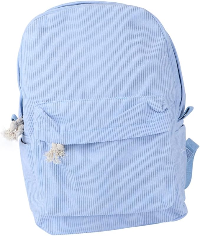 CAXUSD Mochila Mini Mochila Mochila De Veludo Para Laptop Mochilas Para Mulheres Mini Mochilas Fofas Mochila Fashion Para Meninas Mochila Simples De Veludo Cotelê Mochila Casual Miss