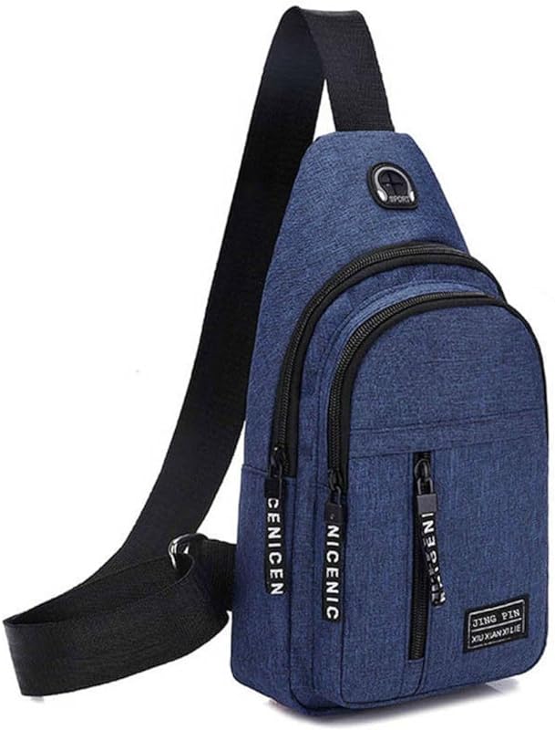 Mochila Masculina Transversal Bolsa Ombro Shoulder Pochete