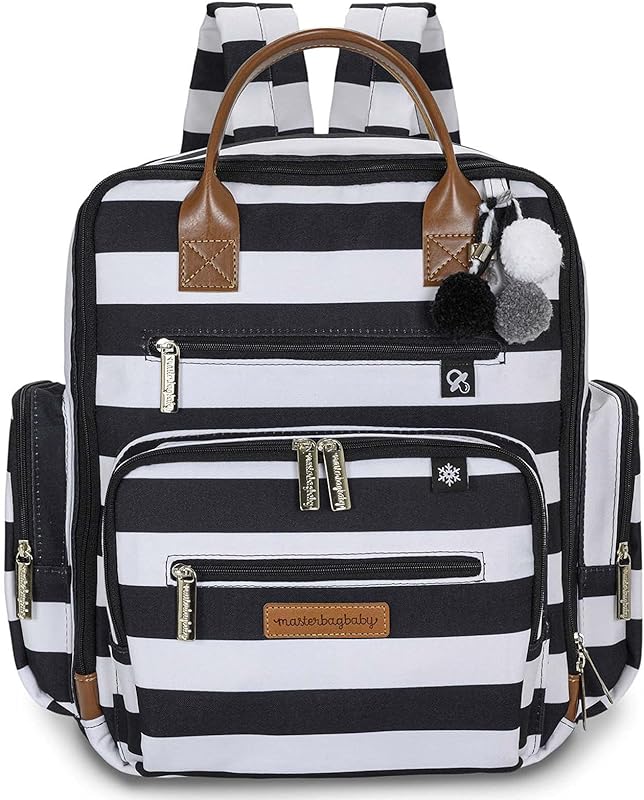 Mochila Urban Brooklyn Preto e Branco