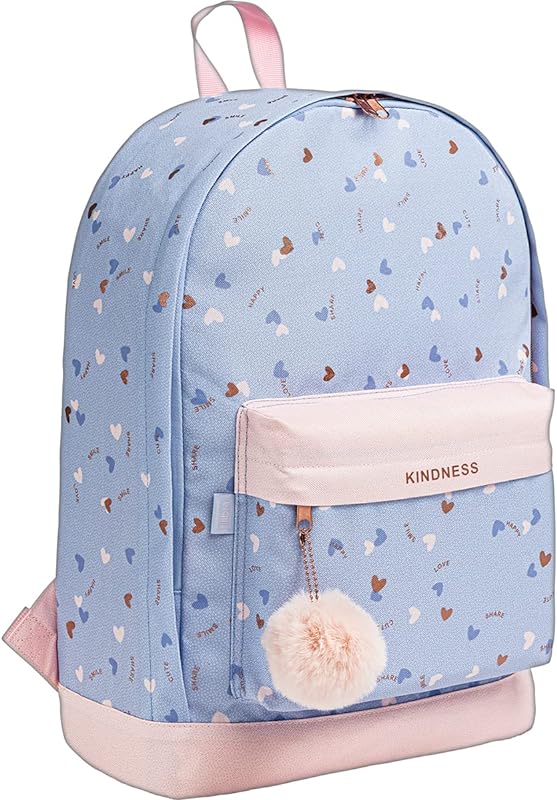 Mochila de Costas Académie Corações Metalizados – Tilibra, Modelo: 339041