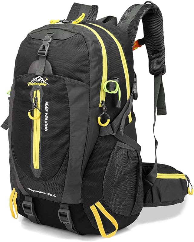 ERYUE Mochila,40L Water Resistant Travel Backpack Camp Hike Laptop Daypack Trekking Escalar sacos para homens Mulheres