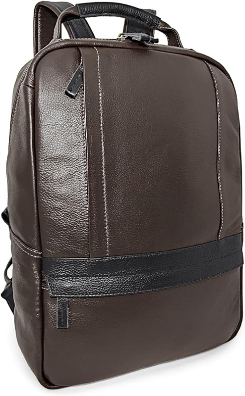 Mochila Executiva Masculina De Couro Legítimo Para Notebook Cor:Marrom Mochila Executiva Masculina De Couro Legítimo Para Notebook Cor:Marrom