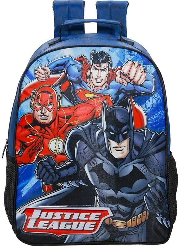 MOCHILA 16 LIGA DA JUSTICA LIMITLESS – 7602 – ARTIGO ESCOLAR