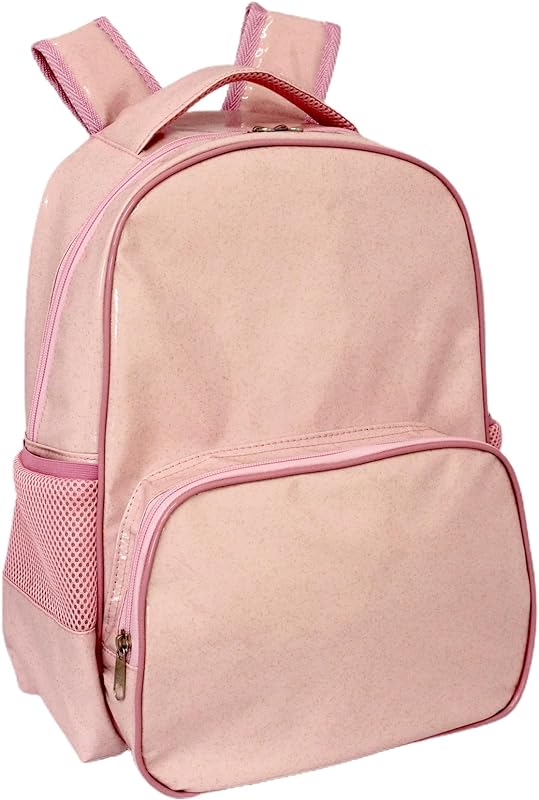 Mochila Rosa LS Em Glitter Com 4 Divisões – MO3188