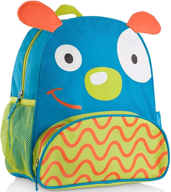 Multikids Baby Mochila, Azul (Cachorro), 31 x 33.20 x 4 cm
