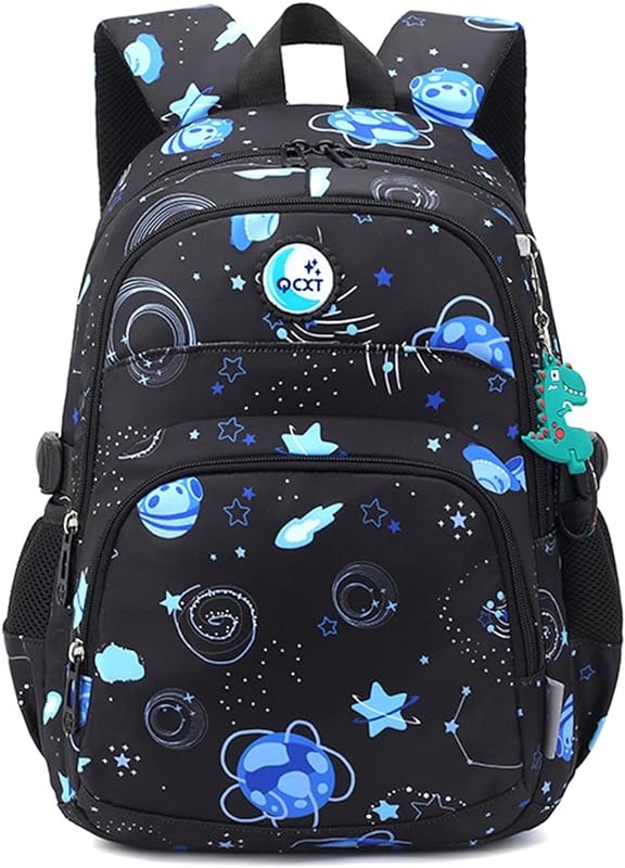 Mochila Escolar Infantil Pequena Colorida para Crianças Meninos e Meninas Adolescentes Oxford de tecido Mochilas Leves Casual Resistente à Água 6 a 8 Anos