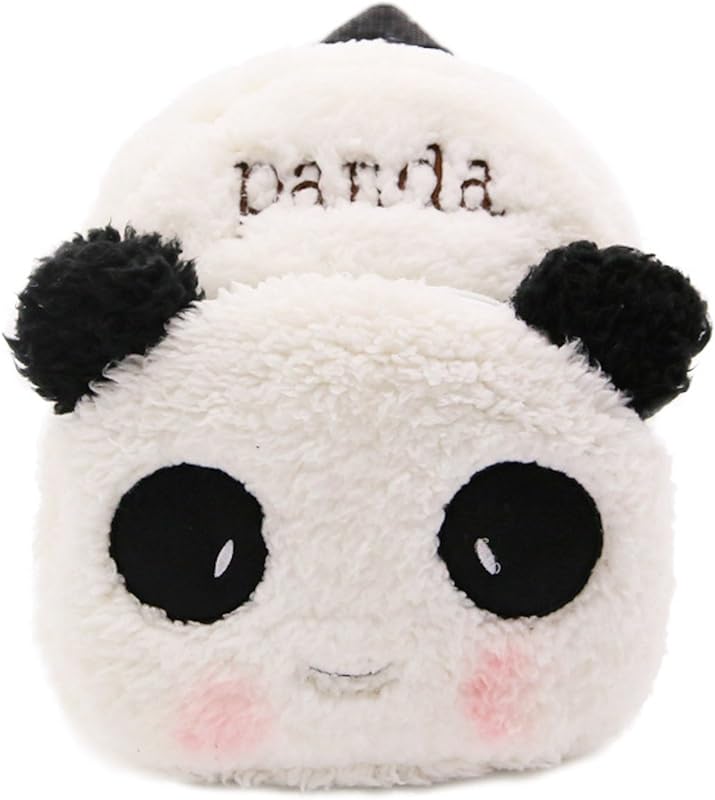 Elonglin Mochila de Criança Pequena Fofinha de Pelúcia Animal Cartoon Mini Bolsa Infantil para Menino Menina de 1 a 3 anos