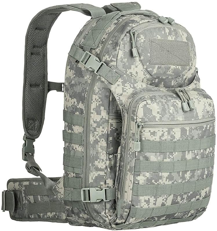 Mission Mochila, Grigio (Camuflado Digital Acu), 29 x 50 x 27 cm, 45 L