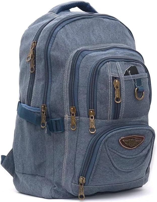 Mochila Lona Super Resistente Viagem Masculina Feminina Top