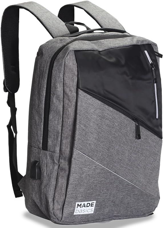 Mochila Unisex Reforçada 4 Bolsos Masculina Feminina Bolsa Escolar Trabalho Estudo Casual Passeio para Roupas Livros Notebook