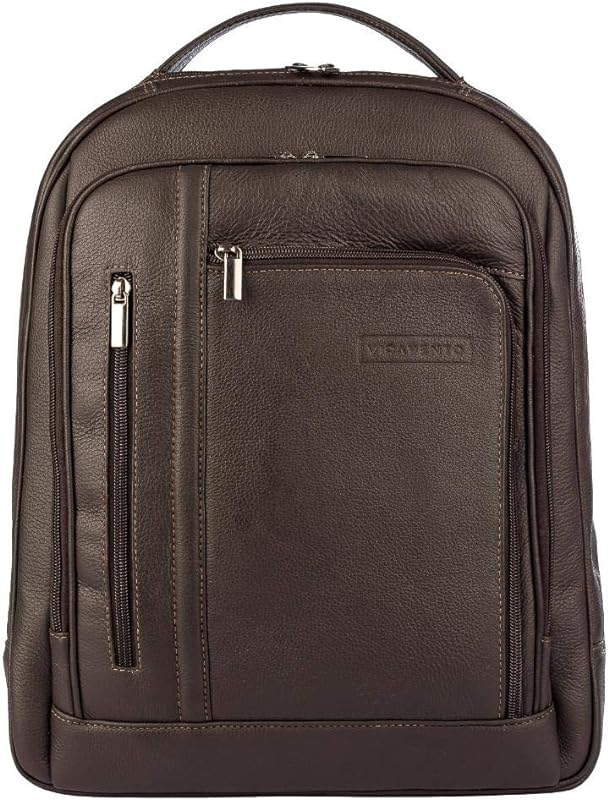 Mochila de couro masculina Connect