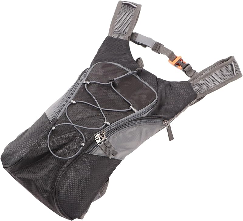 Mochila de Caminhada, Alças de Ombro Reforçadas Portáteis Mochila de Viagem Poliéster Durável para Ciclismo para Corrida