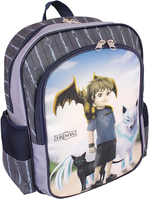 Mochila Masculina Infantil LS Erínys Azul Luc 2 Divisões – MO4518