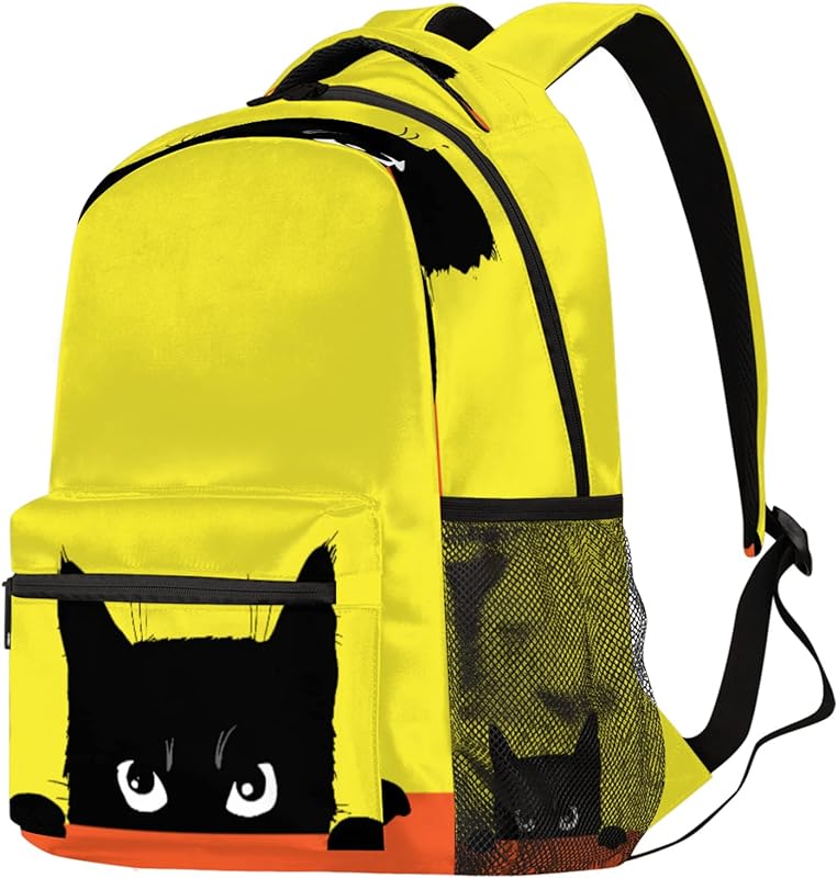 Mochilas escolares gatinho para meninas, estudantes, gatos, gatinhos, mochila escolar para mulheres/homens, mochilas para faculdade, 45,7 cm, Multi, Large