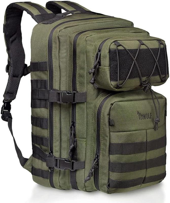 Mochila Militar Wolf Cargo Army Green Cordura 1000d®