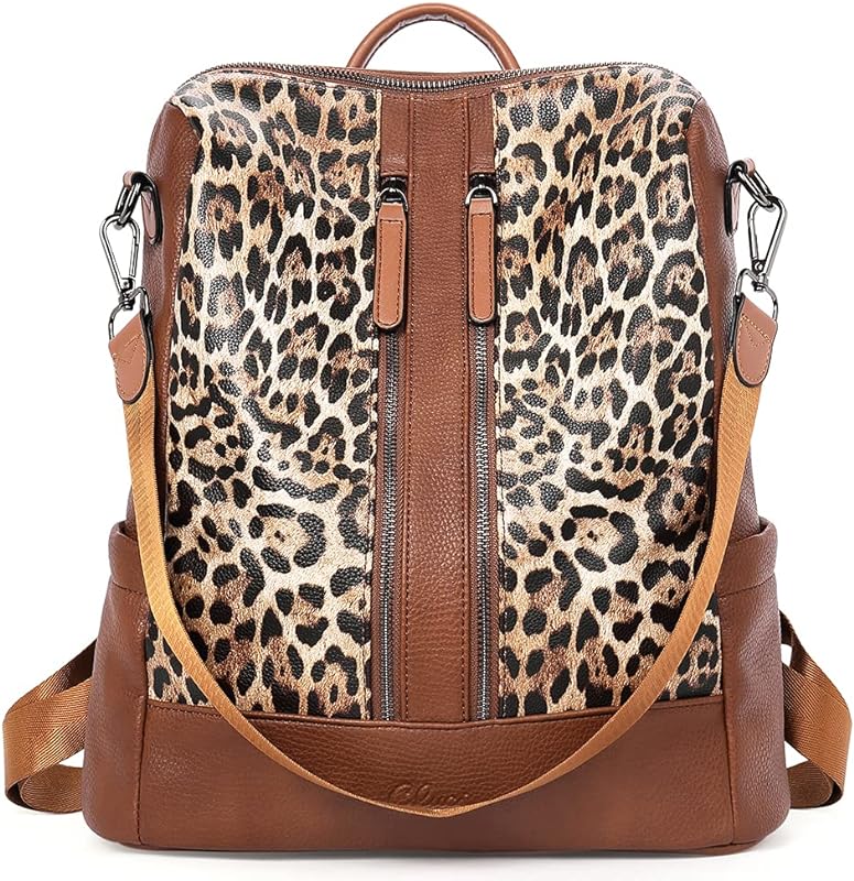 Mochila de couro para mulheres, conversível, grande, de viagem, feminina, designer, moda, casual, bolsa de ombro universitária Mochila de couro para mulheres, conversível, grande, de viagem, feminina, designer, moda, casual, bolsa de ombro universitária