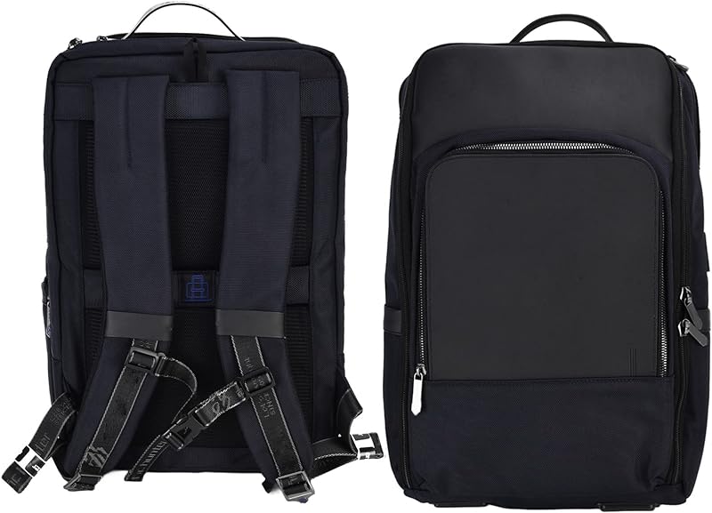 Mochila para laptop, mochila universitária de poliéster resistente à água com abertura ampla de 180 graus de grande capacidade para amigos