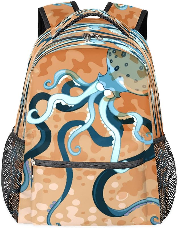 Mochilas de polvo para mulheres homens, mochila escolar de animais para meninos e meninas adolescentes, mochilas para laptop para faculdade de trabalho, mochila de viagem à prova d’água mochila para livros para caminhadas, Multi