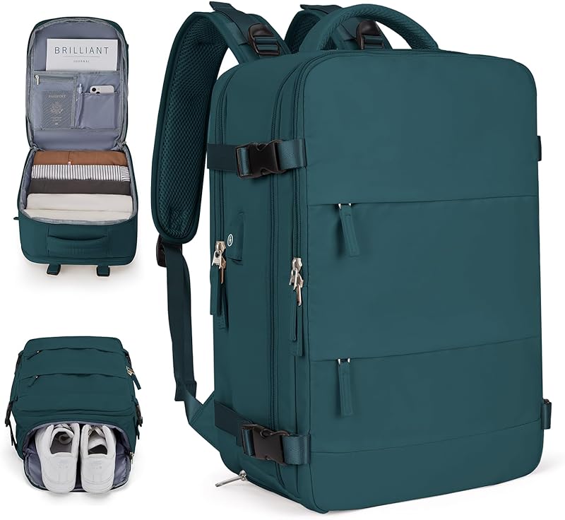 Mochila para mulheres bolsa de viagem Weekender mochila leve para homens caminhada bolsa de ginástica impermeável mochila de transporte
