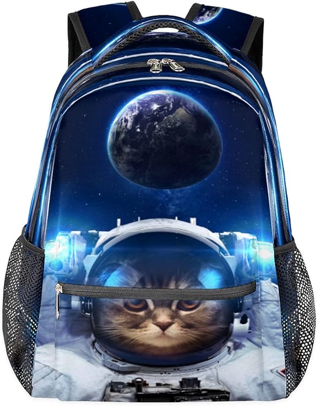 Mochilas femininas para laptop e negócios, mochila escolar para estudantes com alça de ombro ajustável, para viagem, acampamento, casual, para mulheres e homens, Multicor, Large, Mochilas Daypack